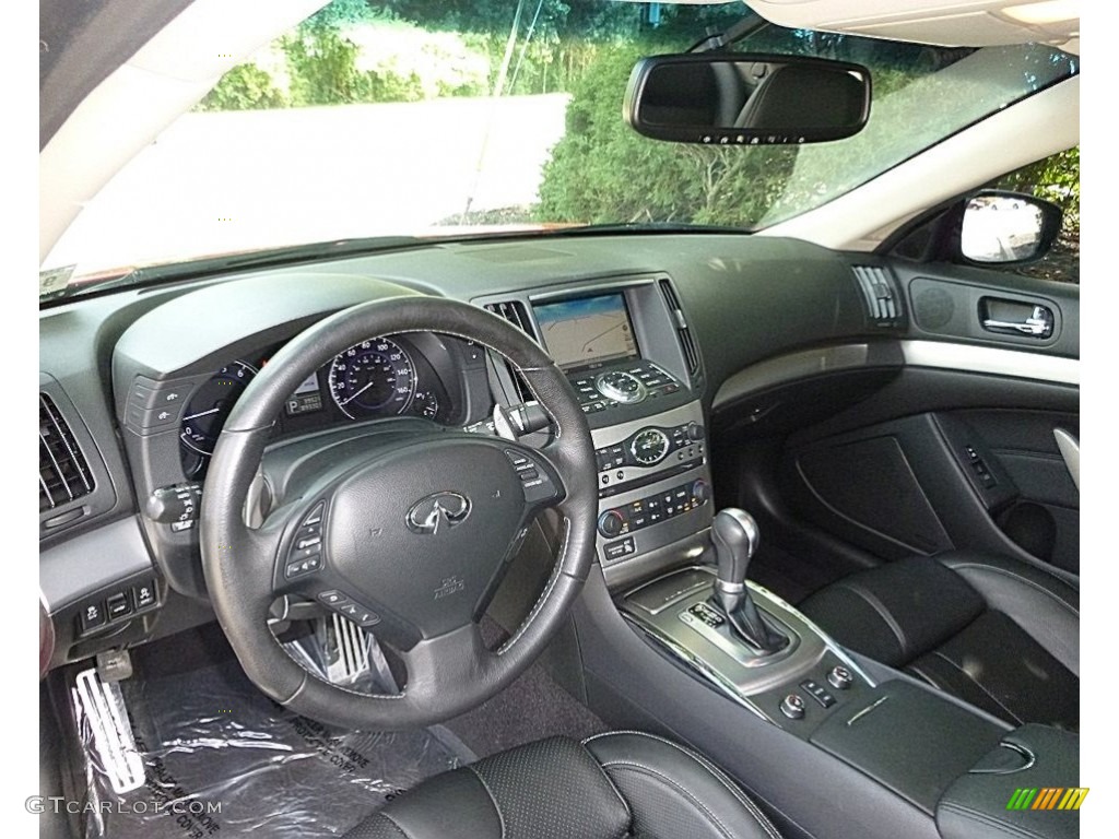 2011 G 37 x AWD Coupe - Vibrant Red / Graphite photo #21