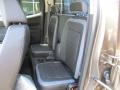 2016 Chevrolet Colorado Jet Black Interior Rear Seat Photo