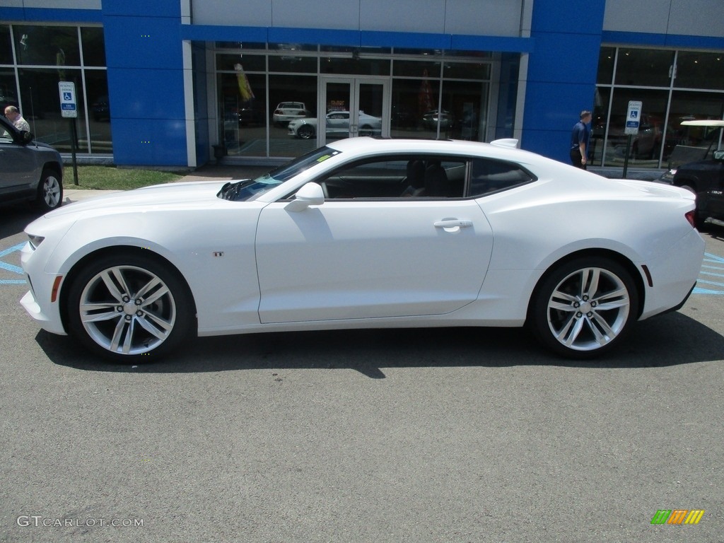 2017 Camaro LT Coupe - Summit White / Adrenaline Red photo #2