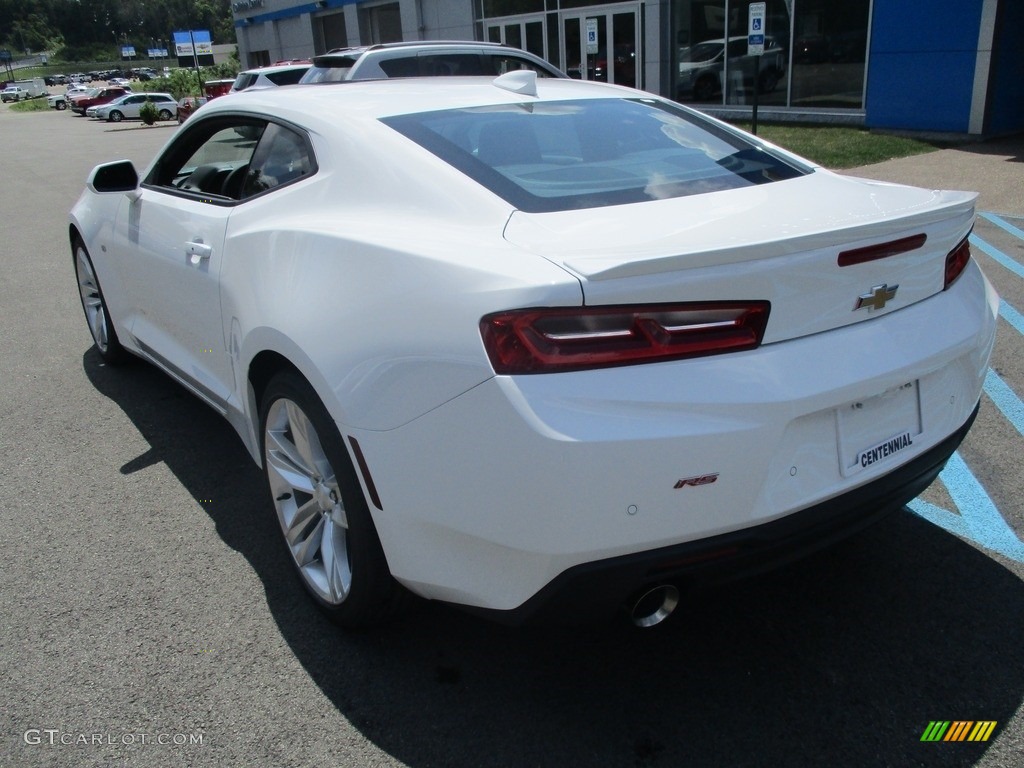 2017 Camaro LT Coupe - Summit White / Adrenaline Red photo #4