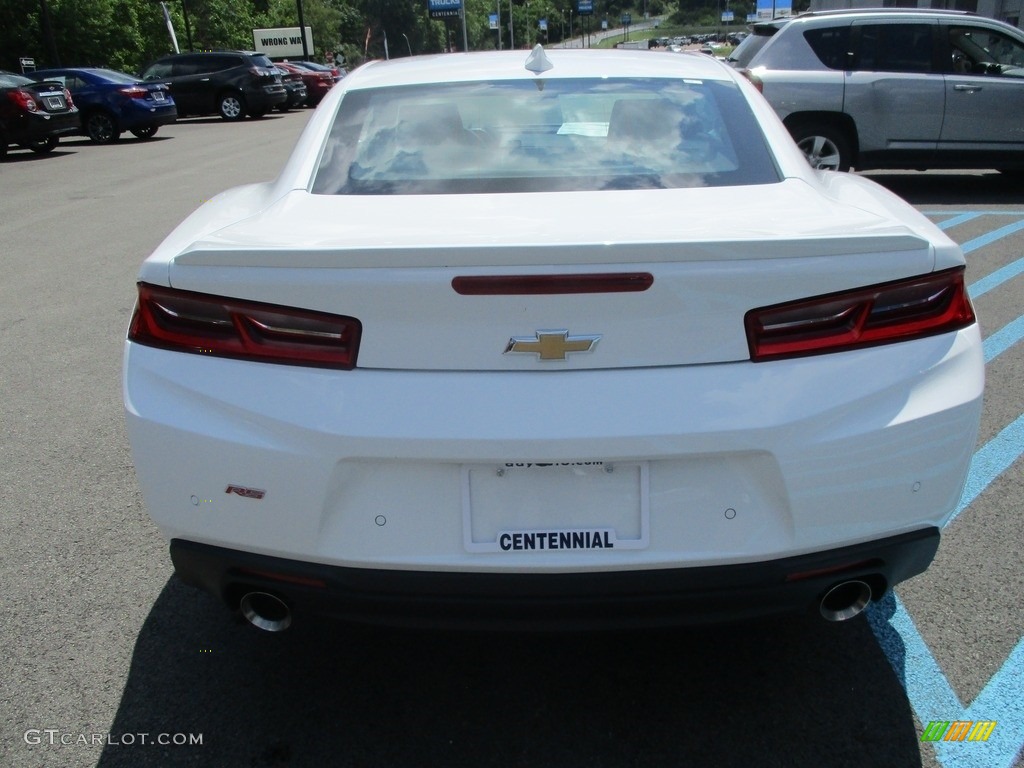 2017 Camaro LT Coupe - Summit White / Adrenaline Red photo #5