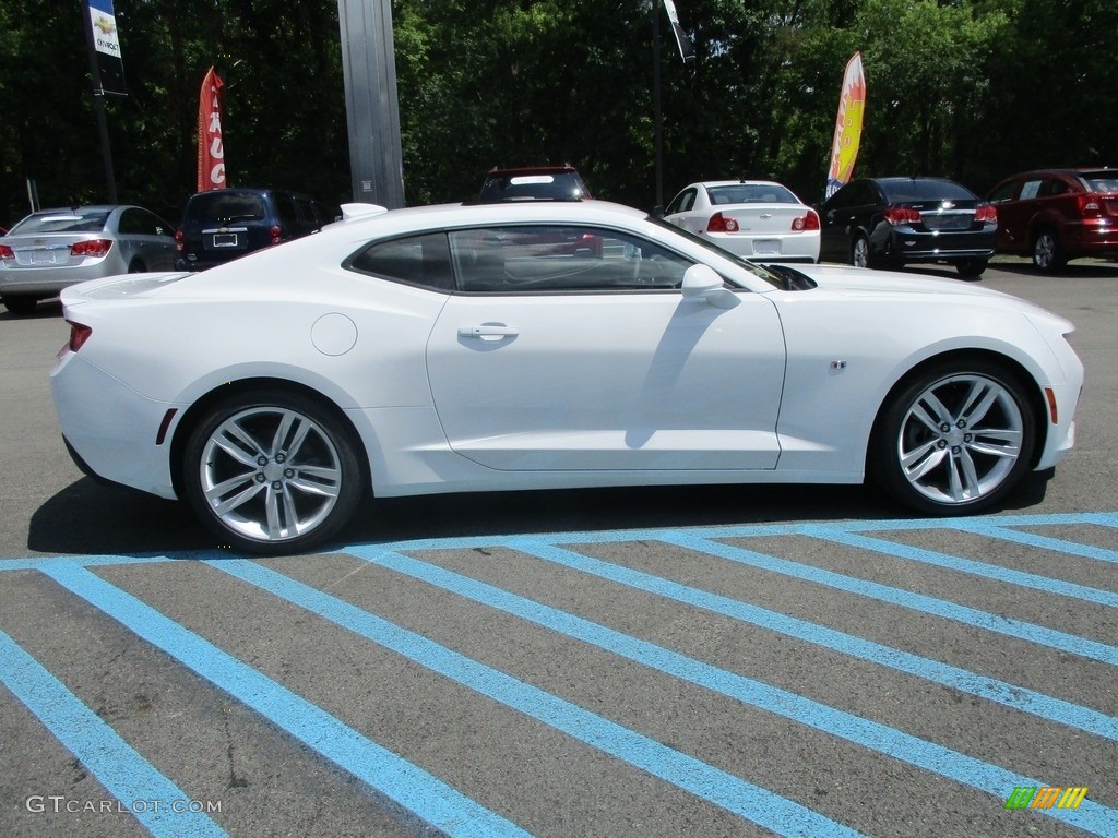 2017 Camaro LT Coupe - Summit White / Adrenaline Red photo #7