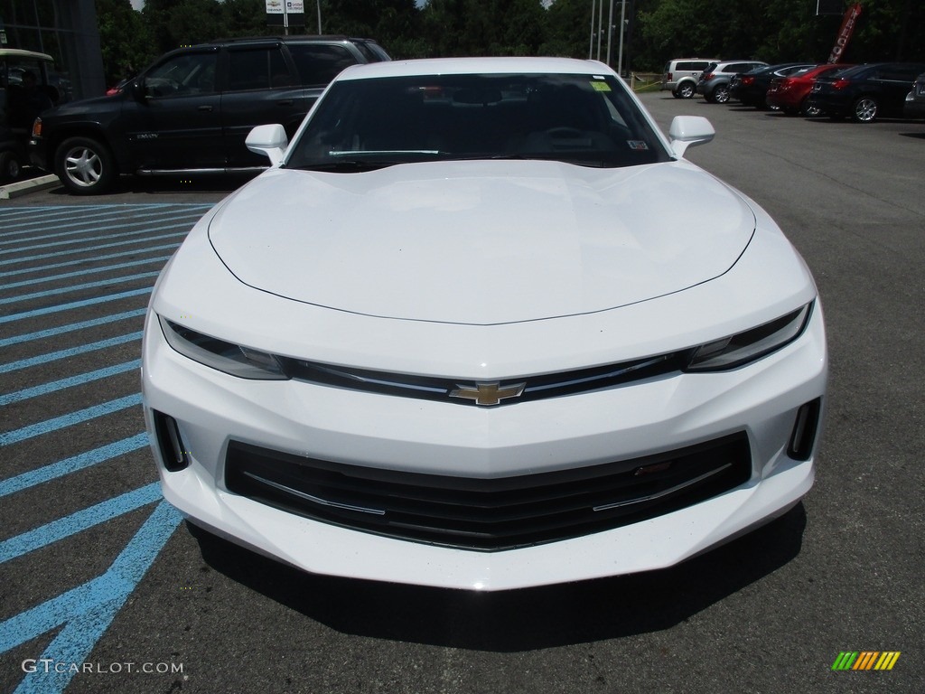 2017 Camaro LT Coupe - Summit White / Adrenaline Red photo #9
