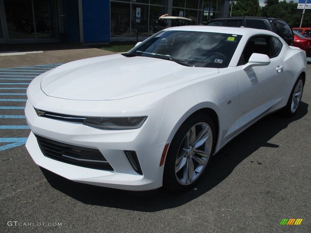 2017 Camaro LT Coupe - Summit White / Adrenaline Red photo #10
