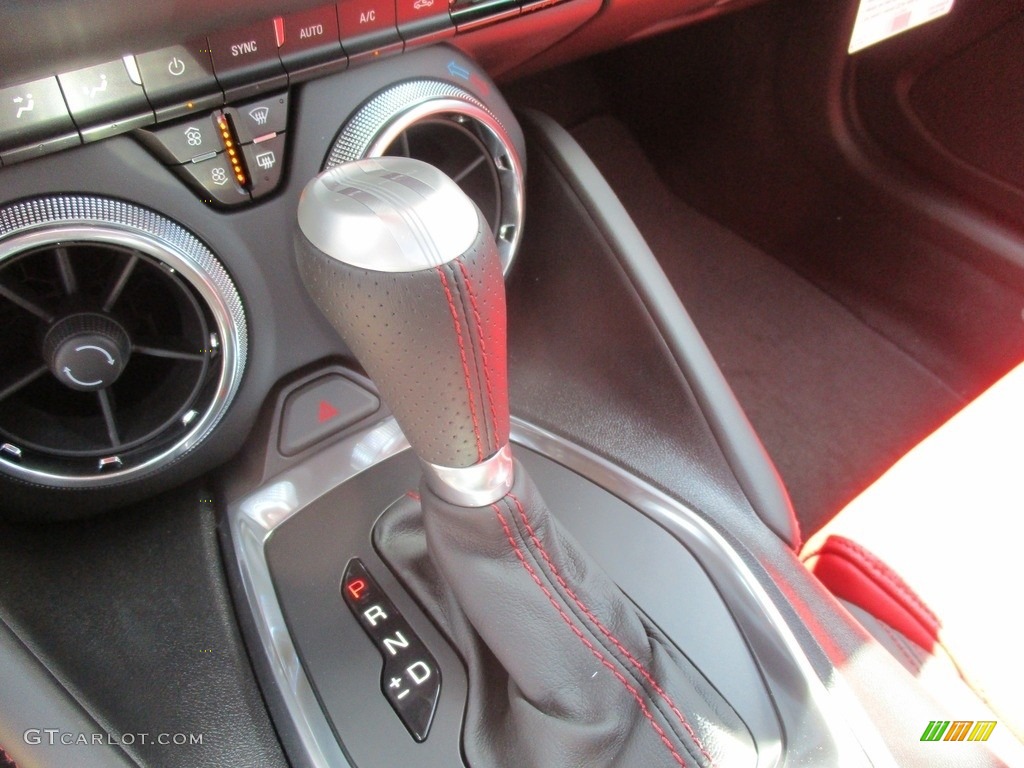 2017 Camaro LT Coupe - Summit White / Adrenaline Red photo #16