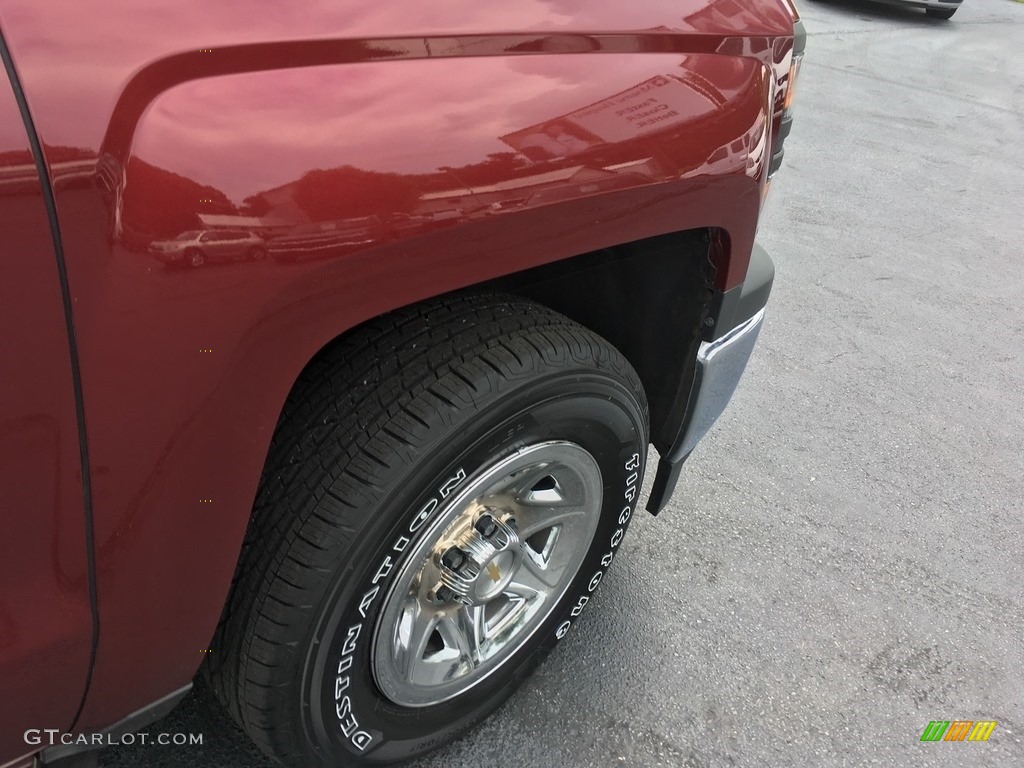 2014 Silverado 1500 WT Regular Cab - Deep Ruby Metallic / Jet Black/Dark Ash photo #20