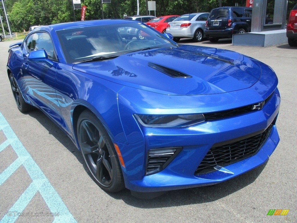 Hyper Blue Metallic 2017 Chevrolet Camaro SS Coupe Exterior Photo #114718728