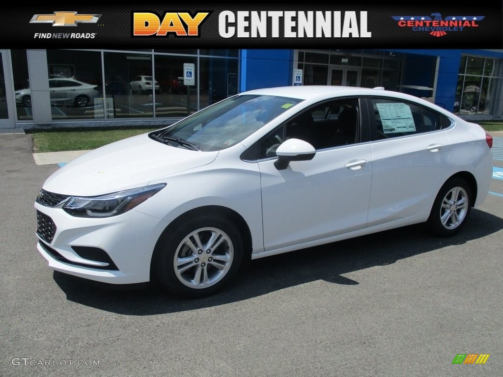2016 Cruze LT Sedan - Summit White / Jet Black photo #1