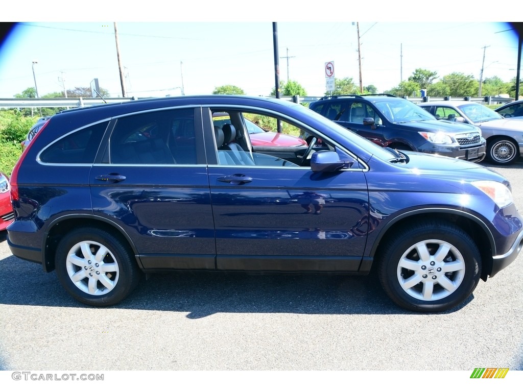 2009 CR-V EX-L 4WD - Royal Blue Pearl / Gray photo #4