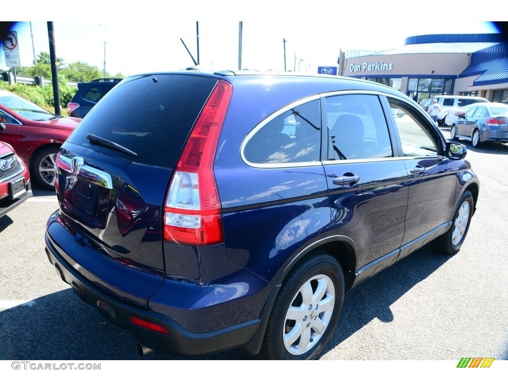 2009 CR-V EX-L 4WD - Royal Blue Pearl / Gray photo #6