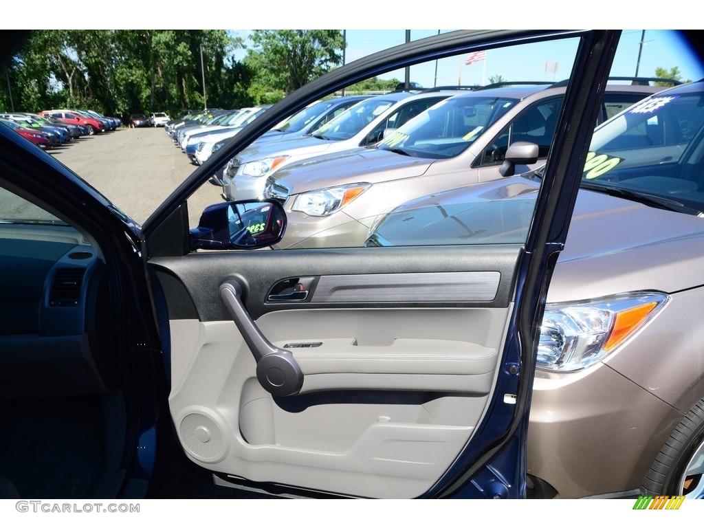 2009 CR-V EX-L 4WD - Royal Blue Pearl / Gray photo #18