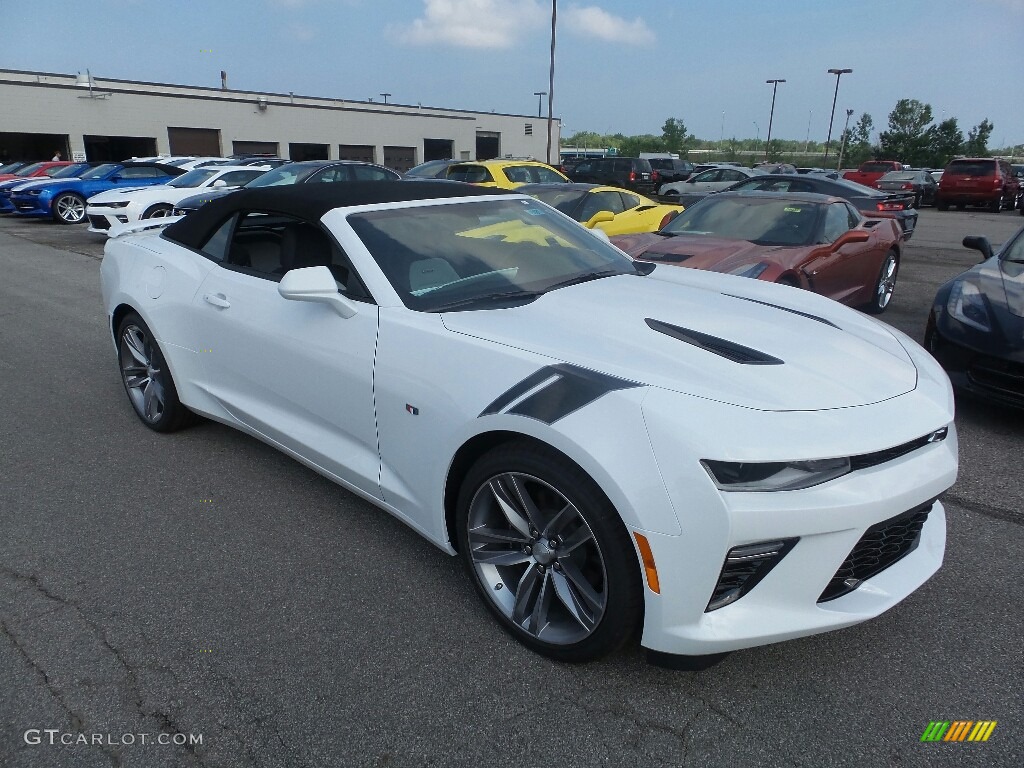 Summit White 2017 Chevrolet Camaro SS Convertible Exterior Photo #114720537