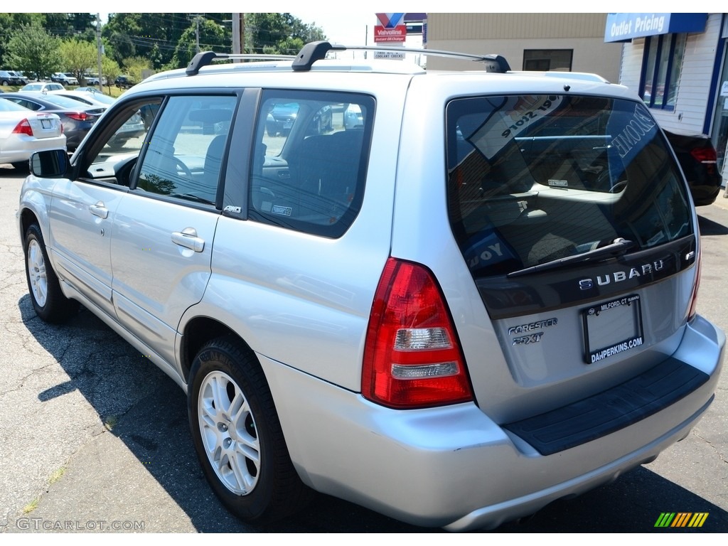 2004 Forester 2.5 XT - Platinum Silver Metallic / Gray photo #10