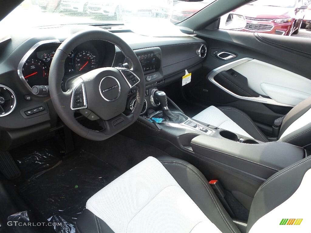 Ceramic White Interior 2017 Chevrolet Camaro SS Convertible Photo #114720696
