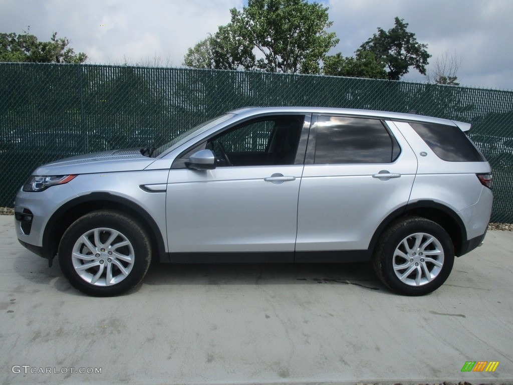 2016 Discovery Sport HSE 4WD - Indus Silver Metallic / Ebony photo #8