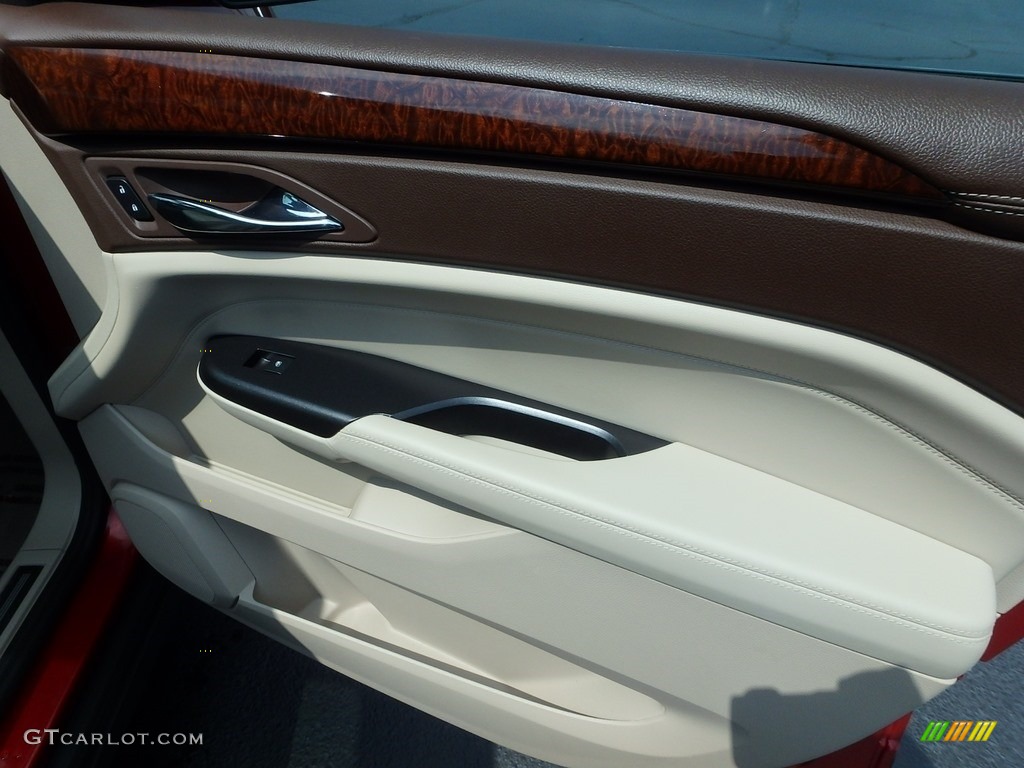 2013 SRX Luxury AWD - Crystal Red Tintcoat / Shale/Brownstone photo #17