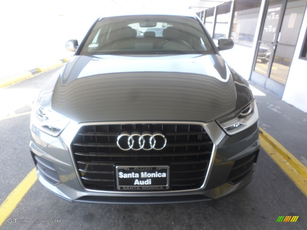 2016 Q3 2.0 TSFI Premium Plus - Monsoon Gray Metallic / Black photo #6