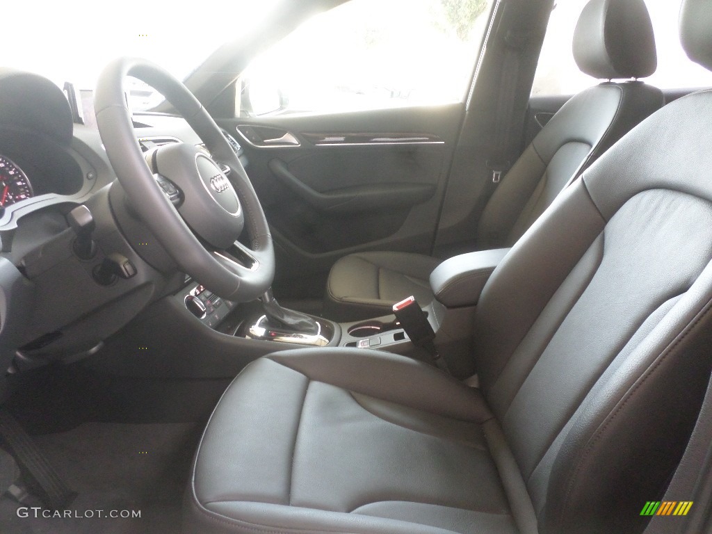 2016 Q3 2.0 TSFI Premium Plus - Monsoon Gray Metallic / Black photo #18