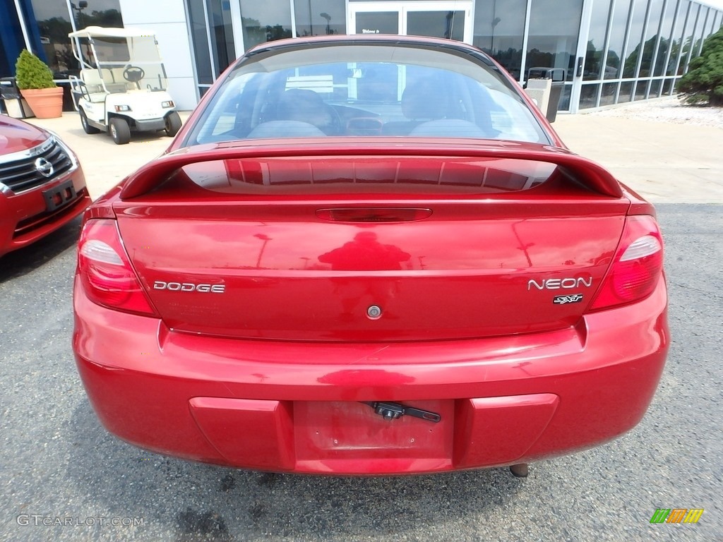 2003 Neon SXT - Flame Red / Dark Slate Gray photo #3