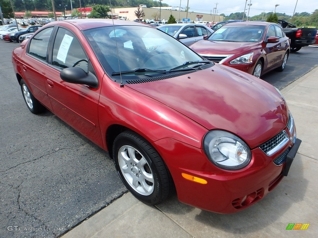 2003 Neon SXT - Flame Red / Dark Slate Gray photo #5