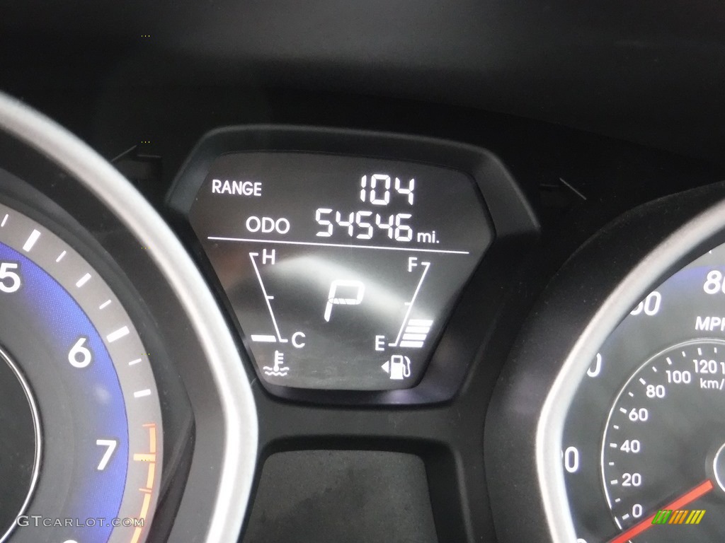 2011 Elantra GLS - Shimmering Silver Metallic / Gray photo #20