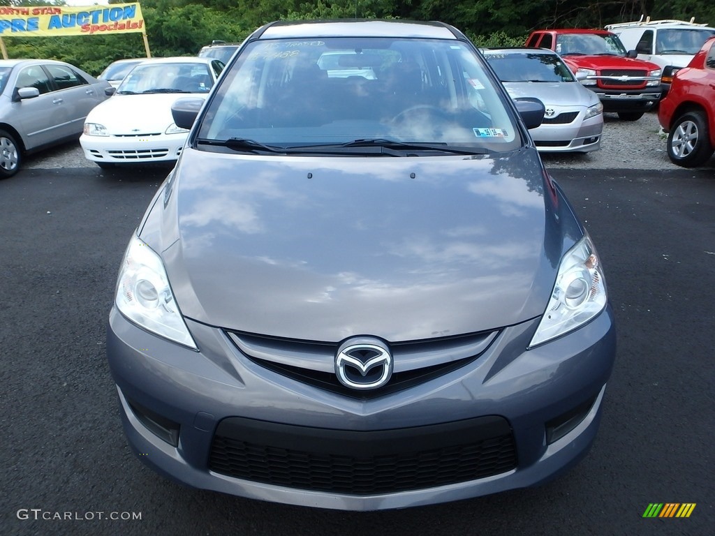 2009 MAZDA5 Sport - Galaxy Gray Mica / Black photo #6