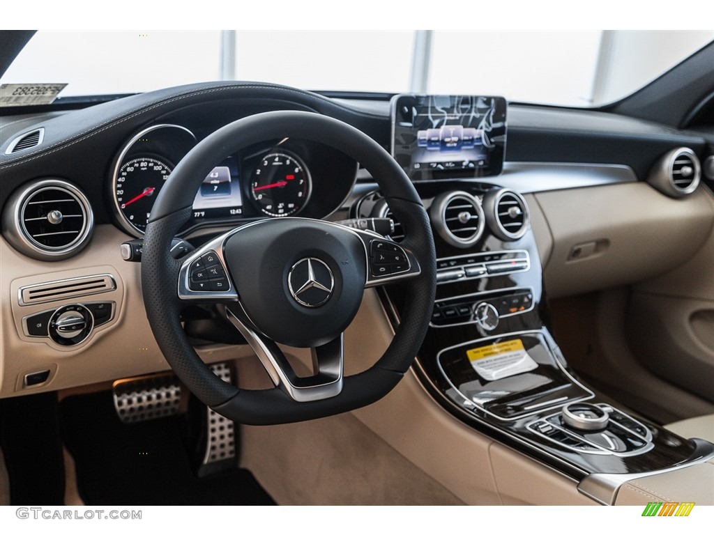 2017 C 300 Coupe - Dakota Brown Metallic / Silk Beige/Black photo #6