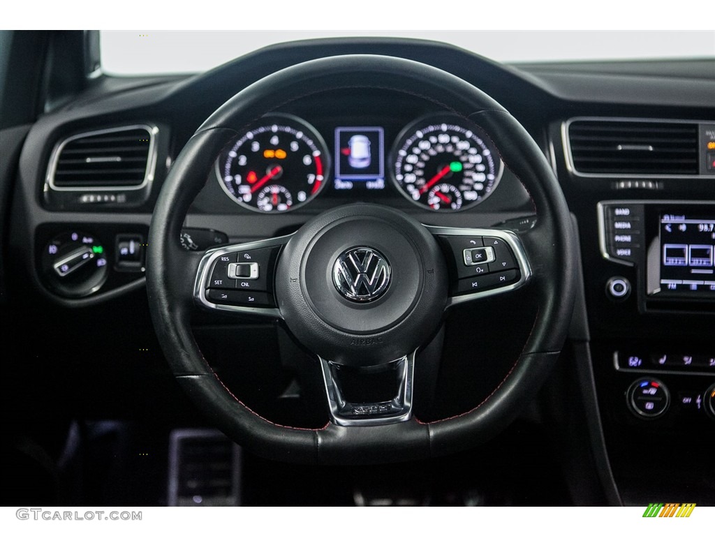 2015 Volkswagen Golf GTI 4-Door 2.0T Autobahn Steering Wheel Photos