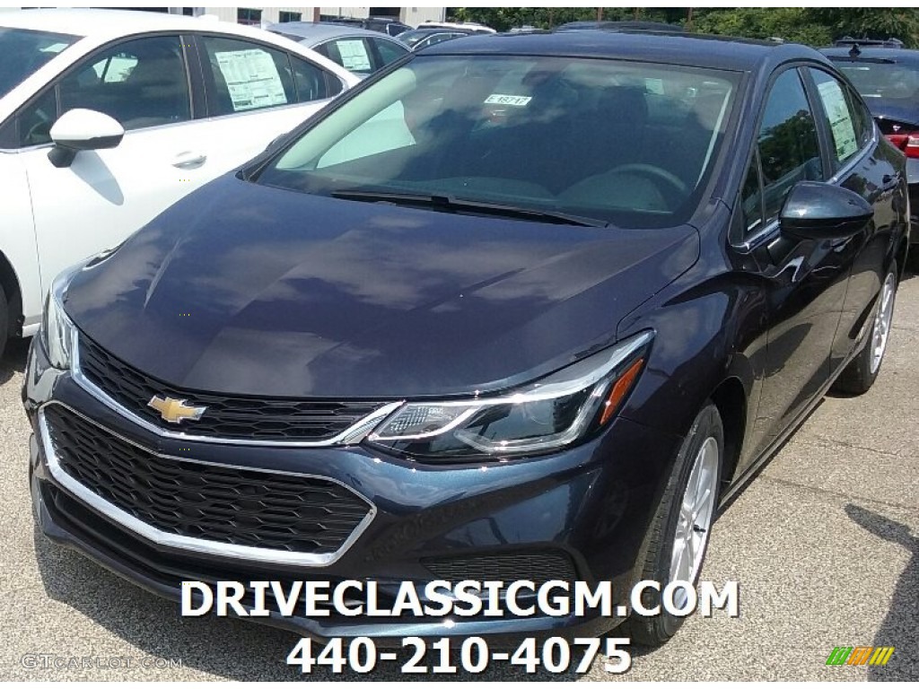 2016 Cruze LT Sedan - Blue Ray Metallic / Jet Black photo #1