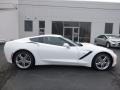 Arctic White 2017 Chevrolet Corvette Stingray Coupe Exterior