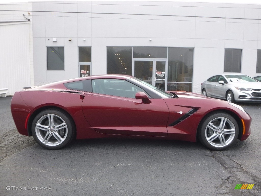 Long Beach Red Metallic Tintcoat 2017 Chevrolet Corvette Stingray Coupe Exterior Photo #114728943