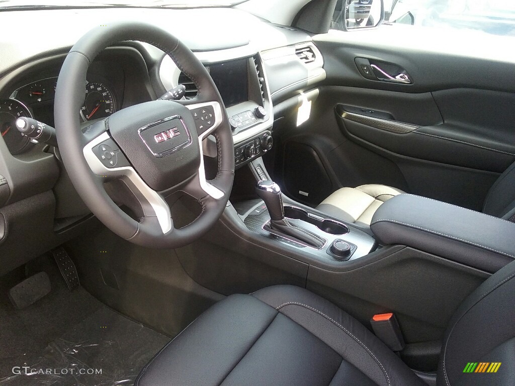 Jet Black Interior 2017 GMC Acadia SLT AWD Photo #114729021