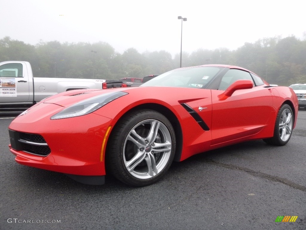 Torch Red 2017 Chevrolet Corvette Stingray Coupe Exterior Photo #114729270