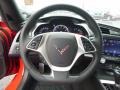 Adrenaline Red 2017 Chevrolet Corvette Stingray Coupe Steering Wheel