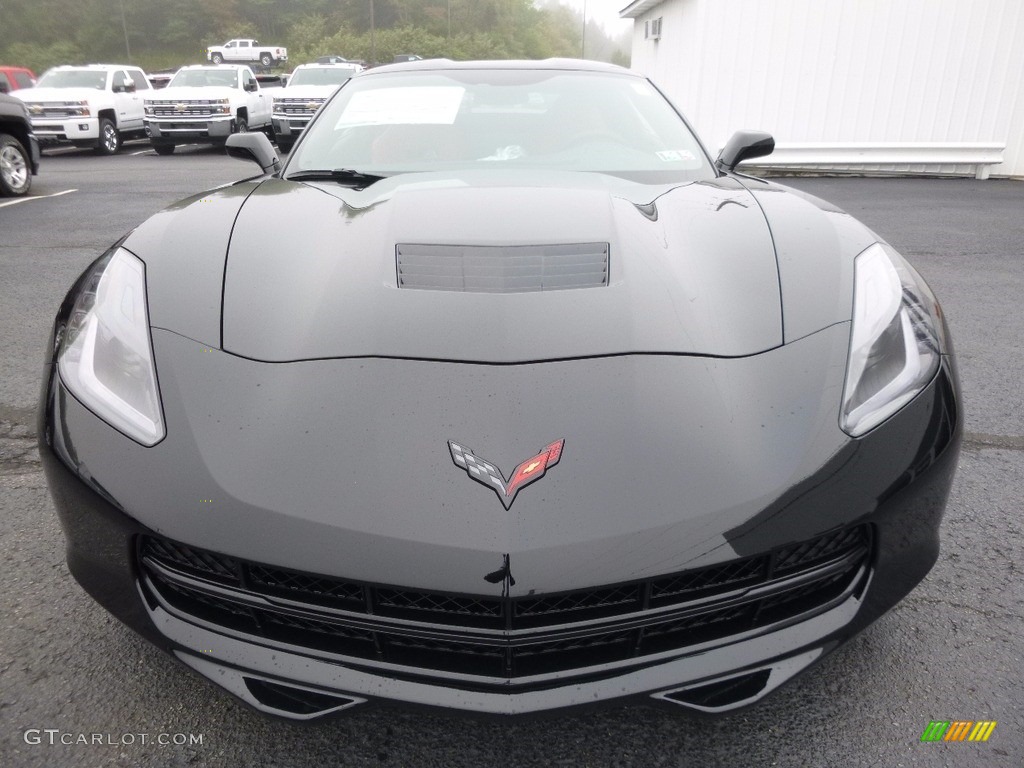 Black 2017 Chevrolet Corvette Stingray Coupe Exterior Photo #114729699