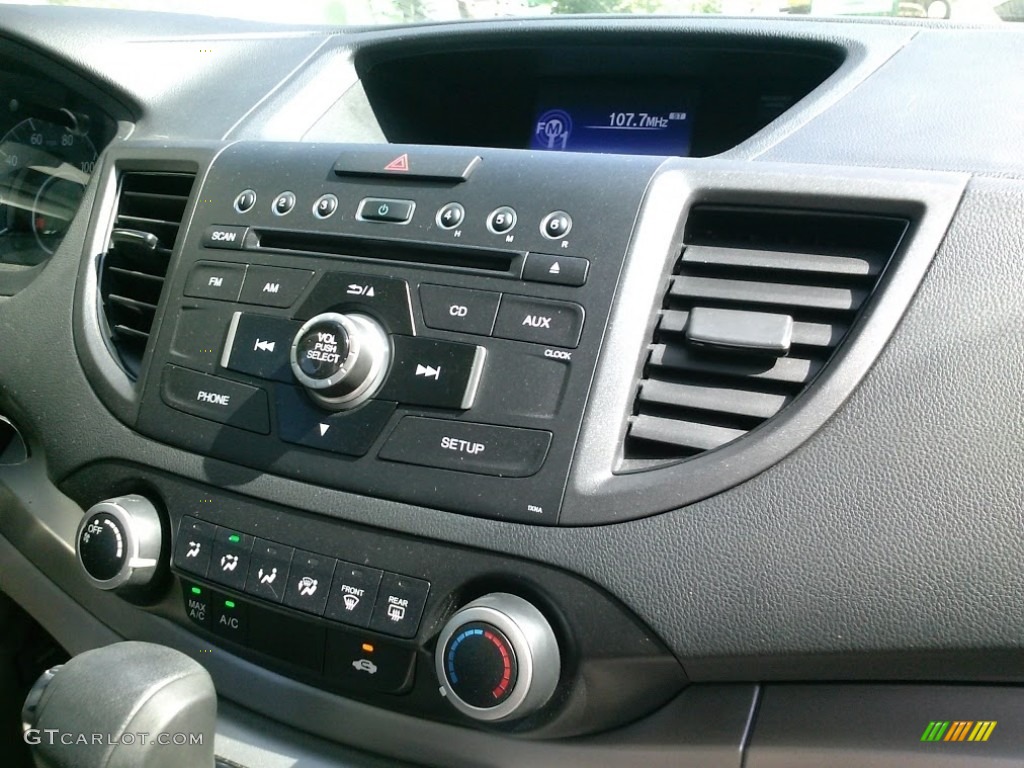 2014 CR-V LX AWD - Polished Metal Metallic / Gray photo #13