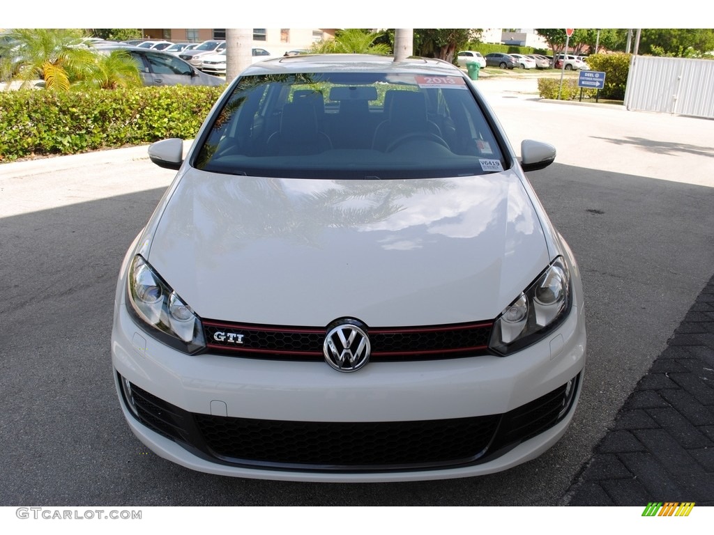 2013 GTI 4 Door Autobahn Edition - Candy White / Titan Black photo #3