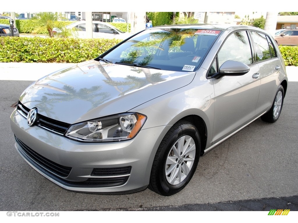 Tungsten Silver Metallic 2016 Volkswagen Golf 4 Door 1.8T S Exterior Photo #114731054