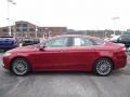 2013 Ruby Red Metallic Ford Fusion Titanium  photo #5