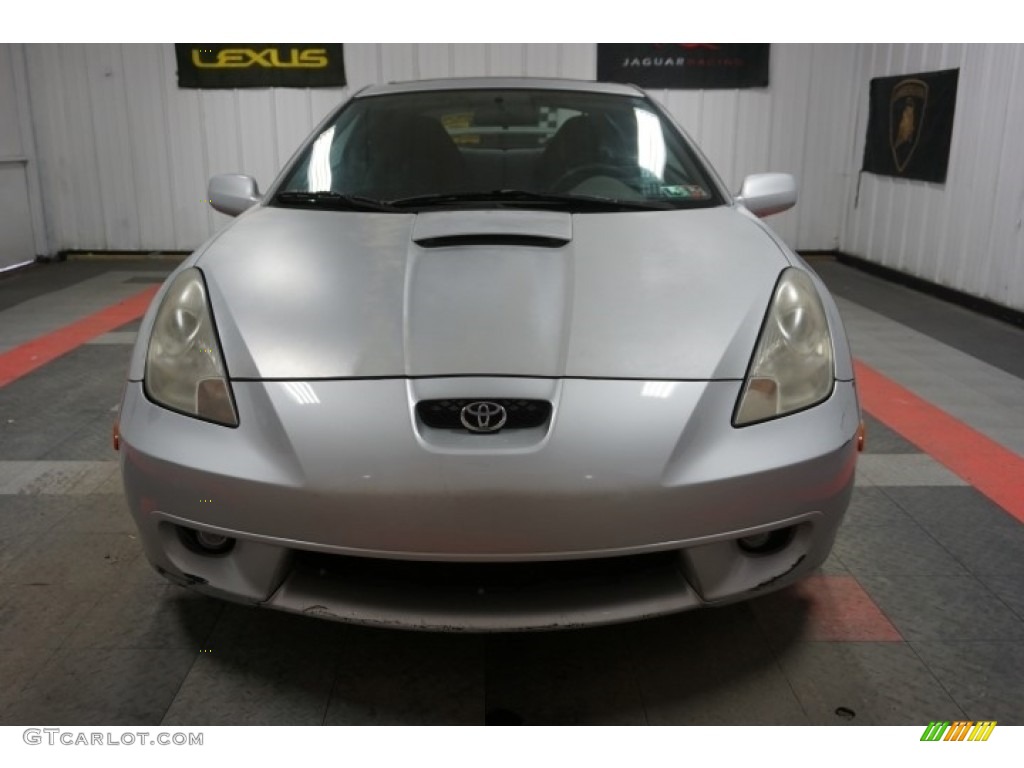 2000 Celica GT - Liquid Silver Metallic / Black/Silver photo #4