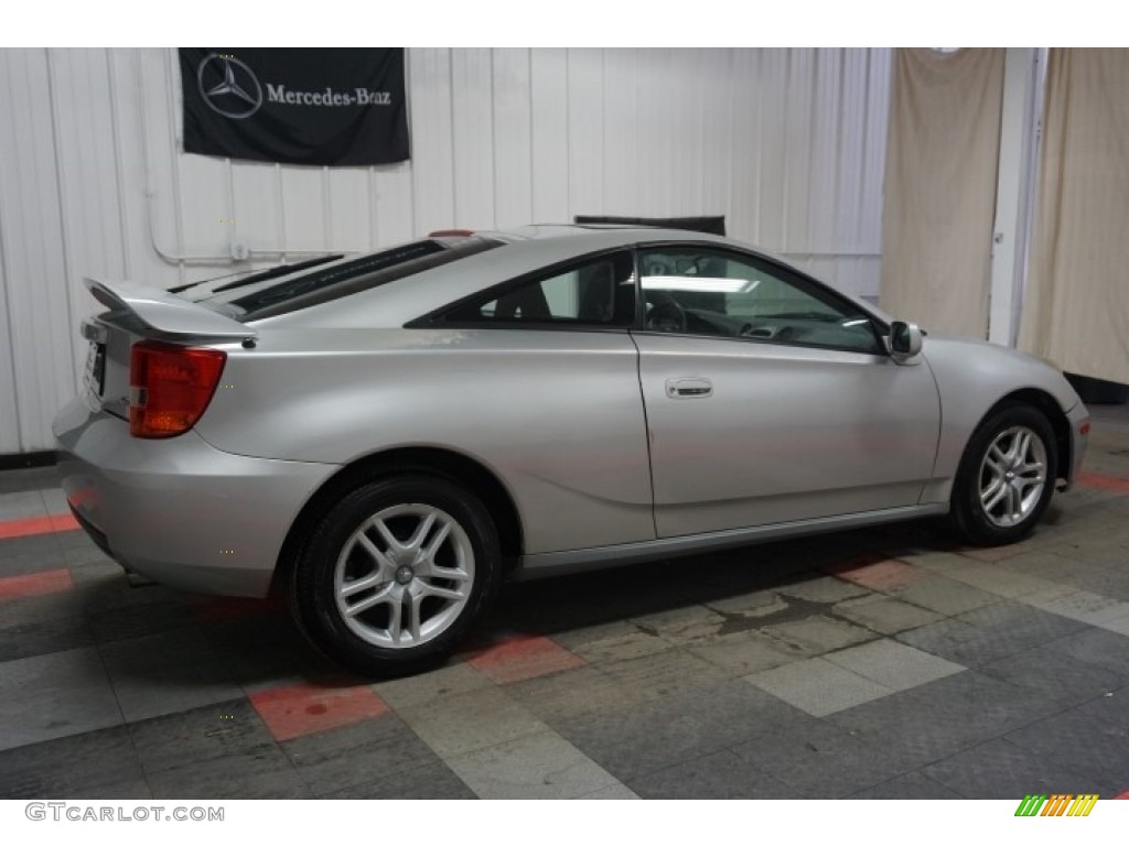 2000 Celica GT - Liquid Silver Metallic / Black/Silver photo #7