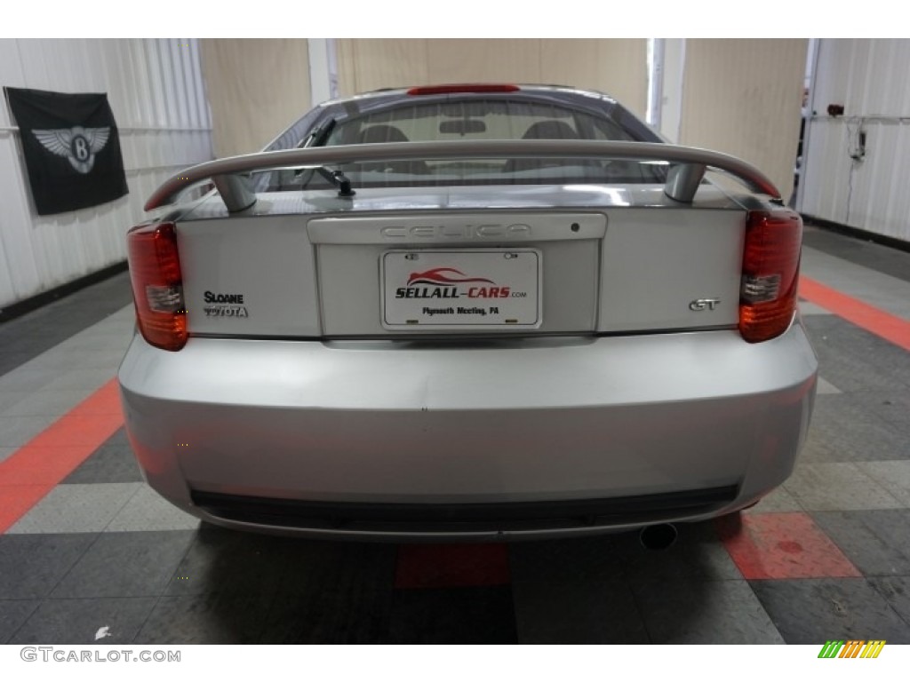 2000 Celica GT - Liquid Silver Metallic / Black/Silver photo #9