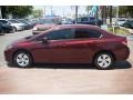 Crimson Pearl - Civic LX Sedan Photo No. 9