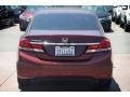 Crimson Pearl - Civic LX Sedan Photo No. 10