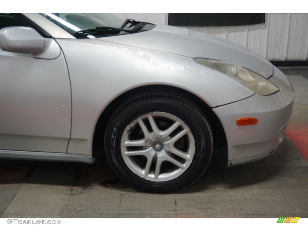 2000 Celica GT - Liquid Silver Metallic / Black/Silver photo #48