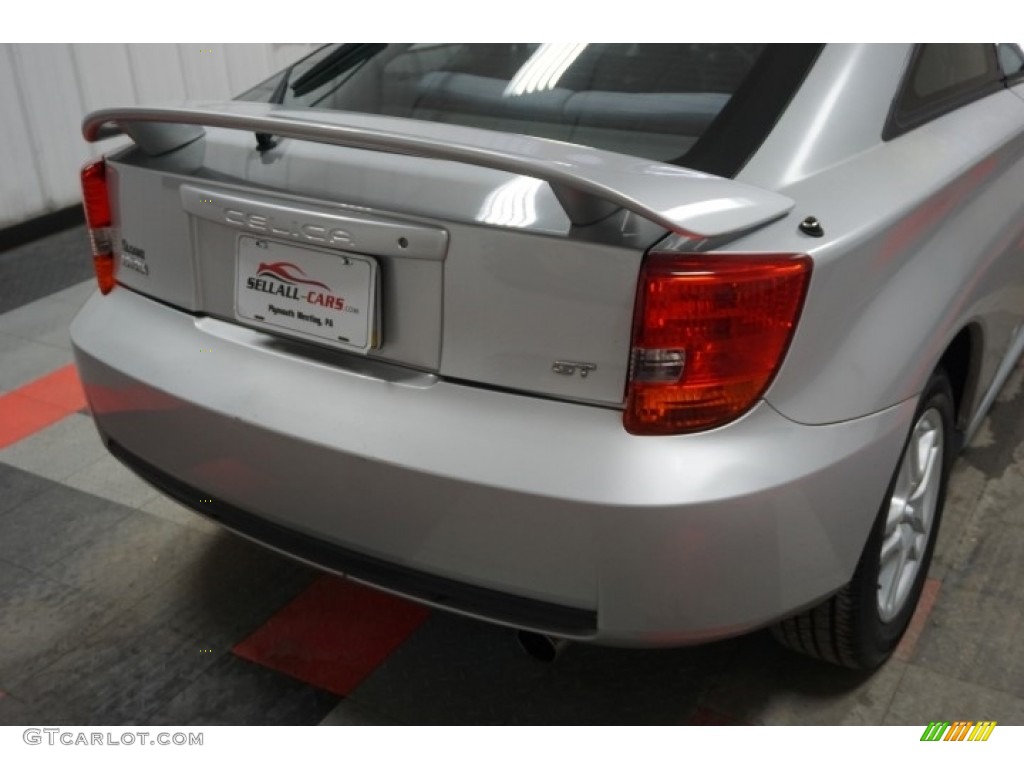 2000 Celica GT - Liquid Silver Metallic / Black/Silver photo #62