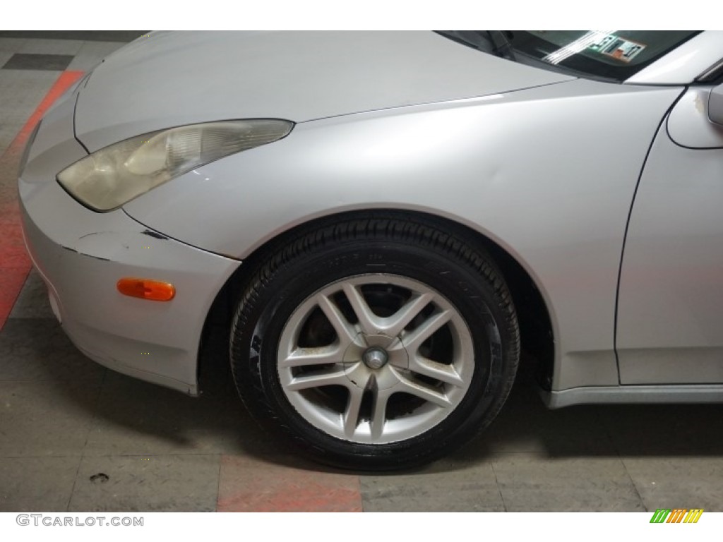 2000 Celica GT - Liquid Silver Metallic / Black/Silver photo #75