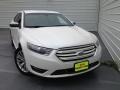 White Platinum 2014 Ford Taurus Limited
