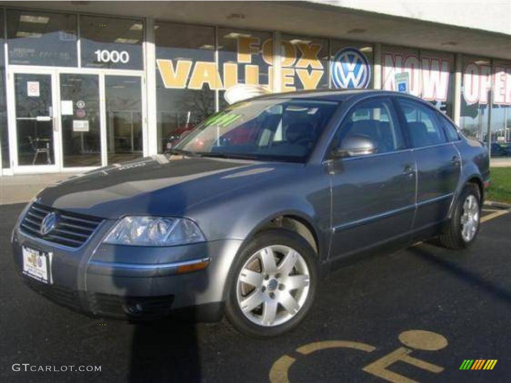 2005 Passat GLS 1.8T Sedan - United Grey Metallic / Anthracite photo #1