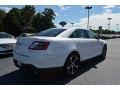 2014 White Platinum Ford Taurus SEL  photo #3